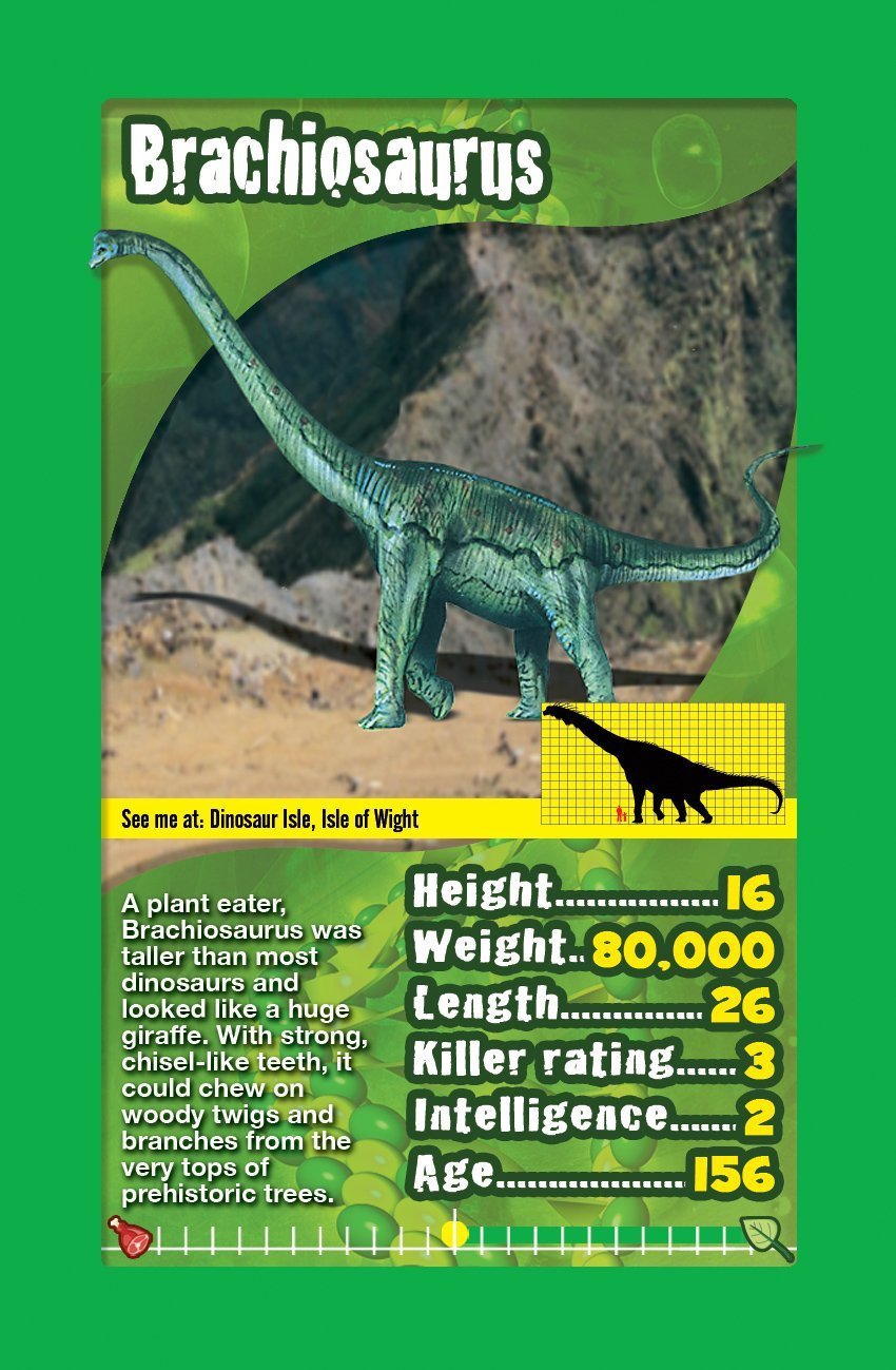 Dinosaurs Top Trumps