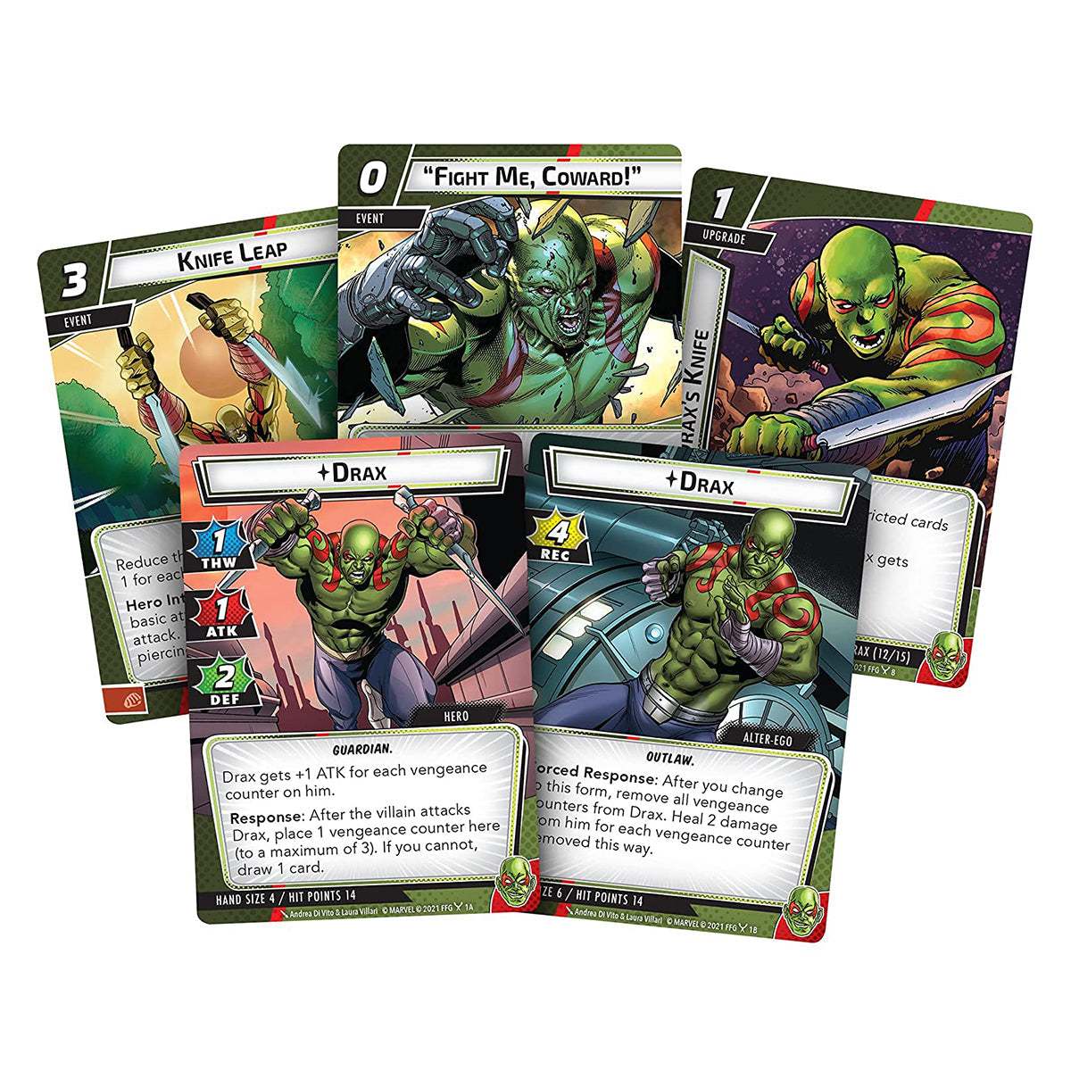 Marvel Champions LCG Drax Hero Pack