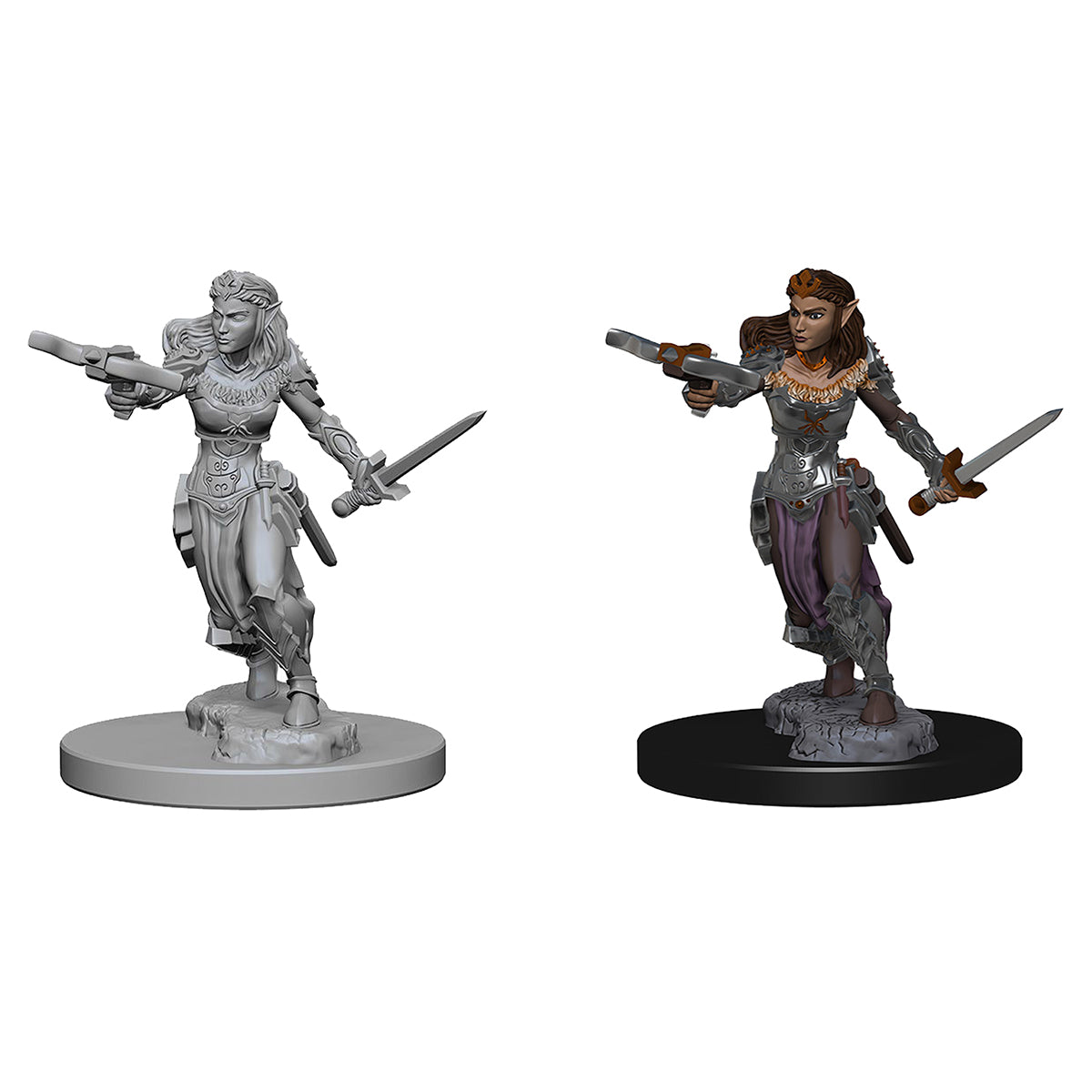 D&D Nolzurs Marvelous Unpainted Miniatures Elf Female Ranger