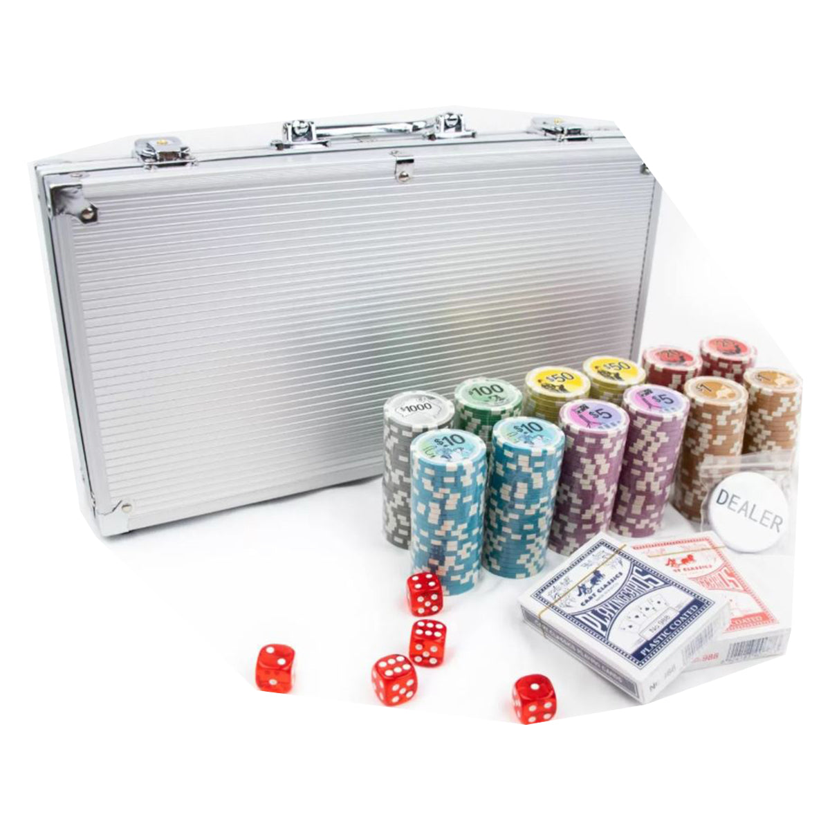 LPG Australiana Poker Set - 300 Chips