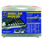 Vallejo Model Air 29 Basic colours set + Airbrush Plastic Case