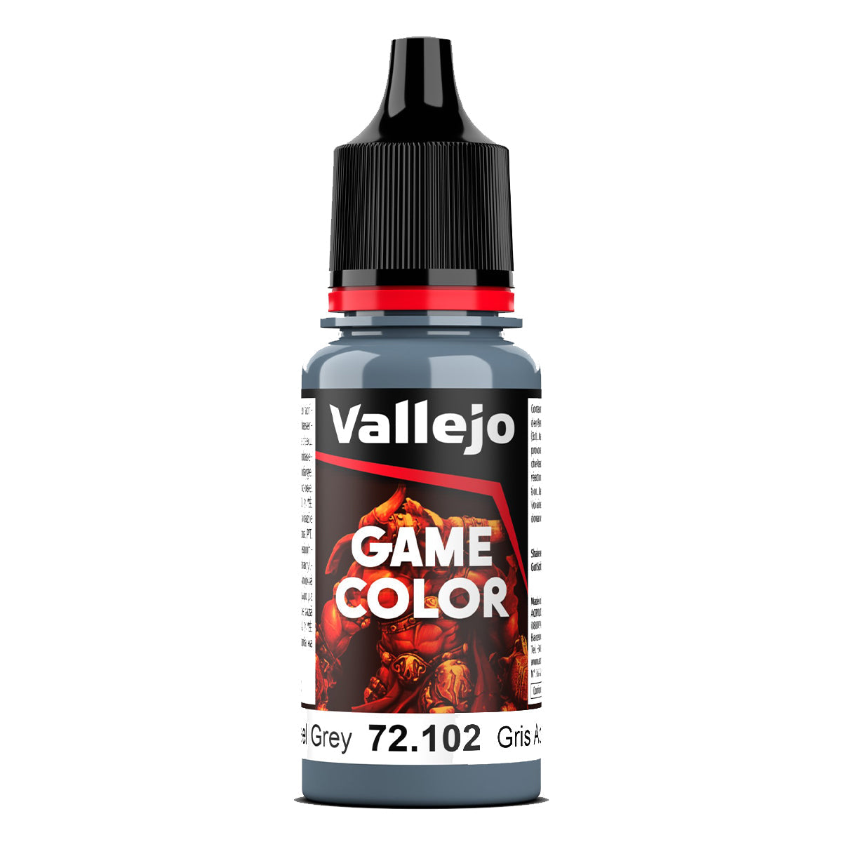 Vallejo Game Colour Steel Grey 18ml (72.102)