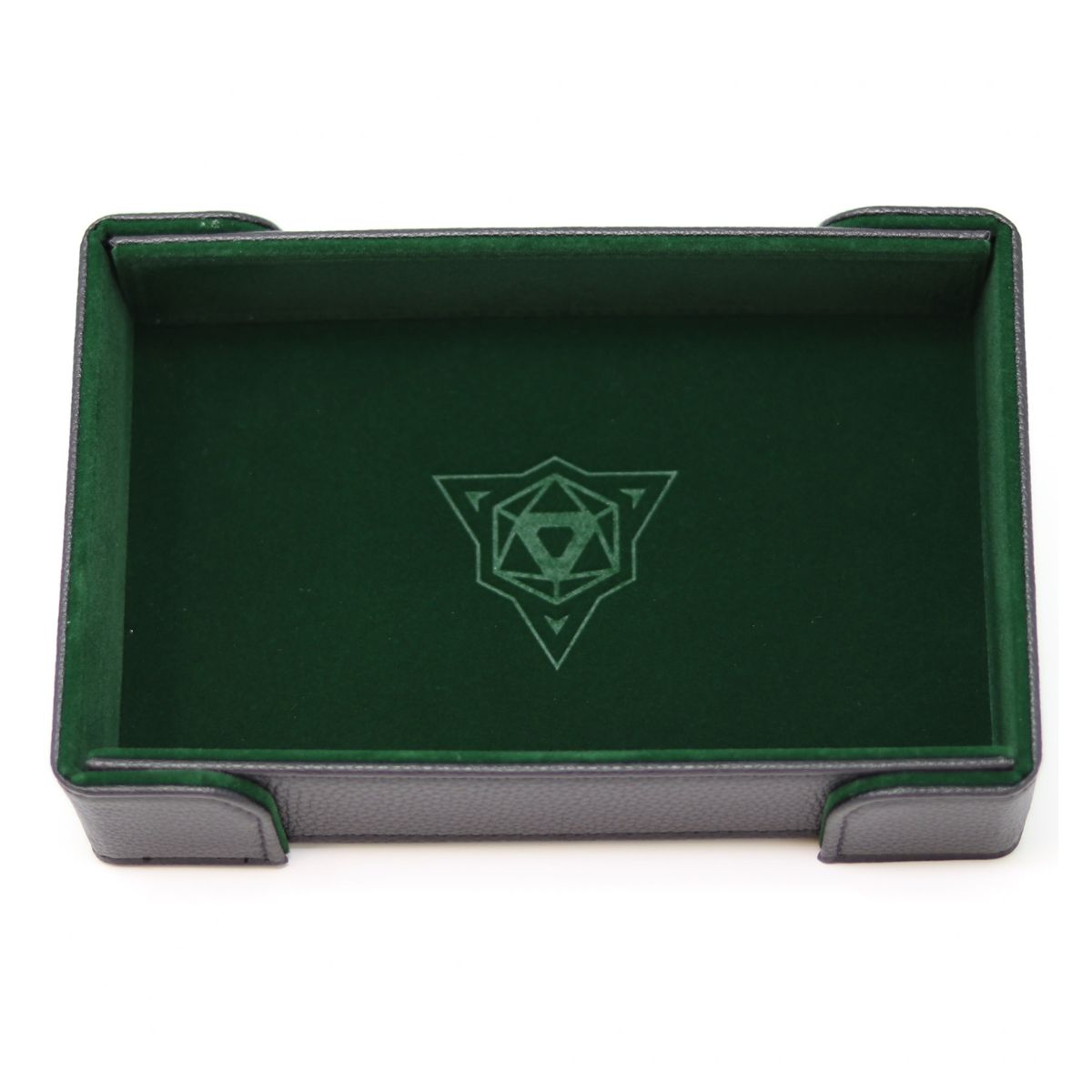Die Hard Dice Folding Rectangle Tray - Green Velvet