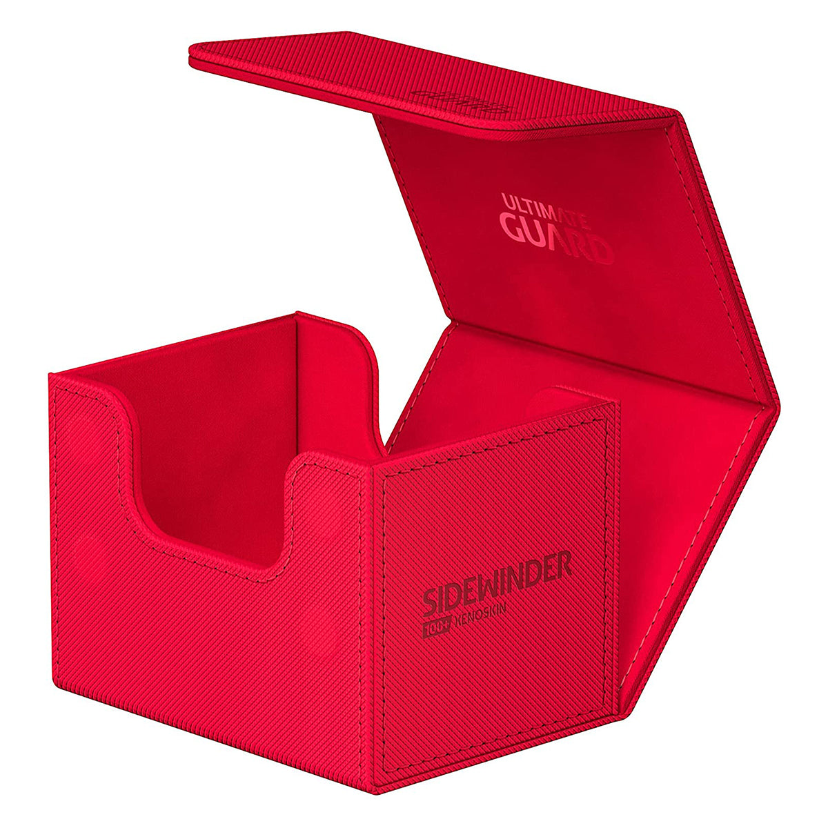 Ultimate Guard Sidewinder 100 Xenoskin Monocolor Red Deck Box