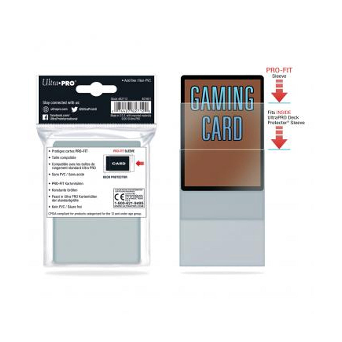 Ultra Pro Sleeves: Pro-Fit (100)
