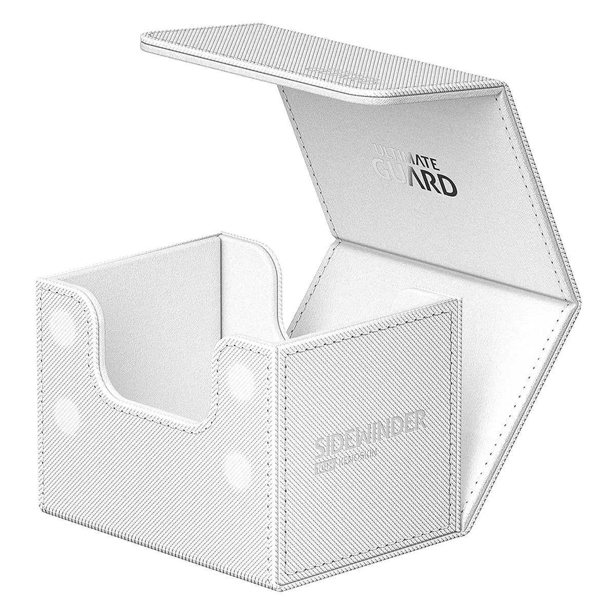 Ultimate Guard Sidewinder 100 Xenoskin Monocolor White Deck Box