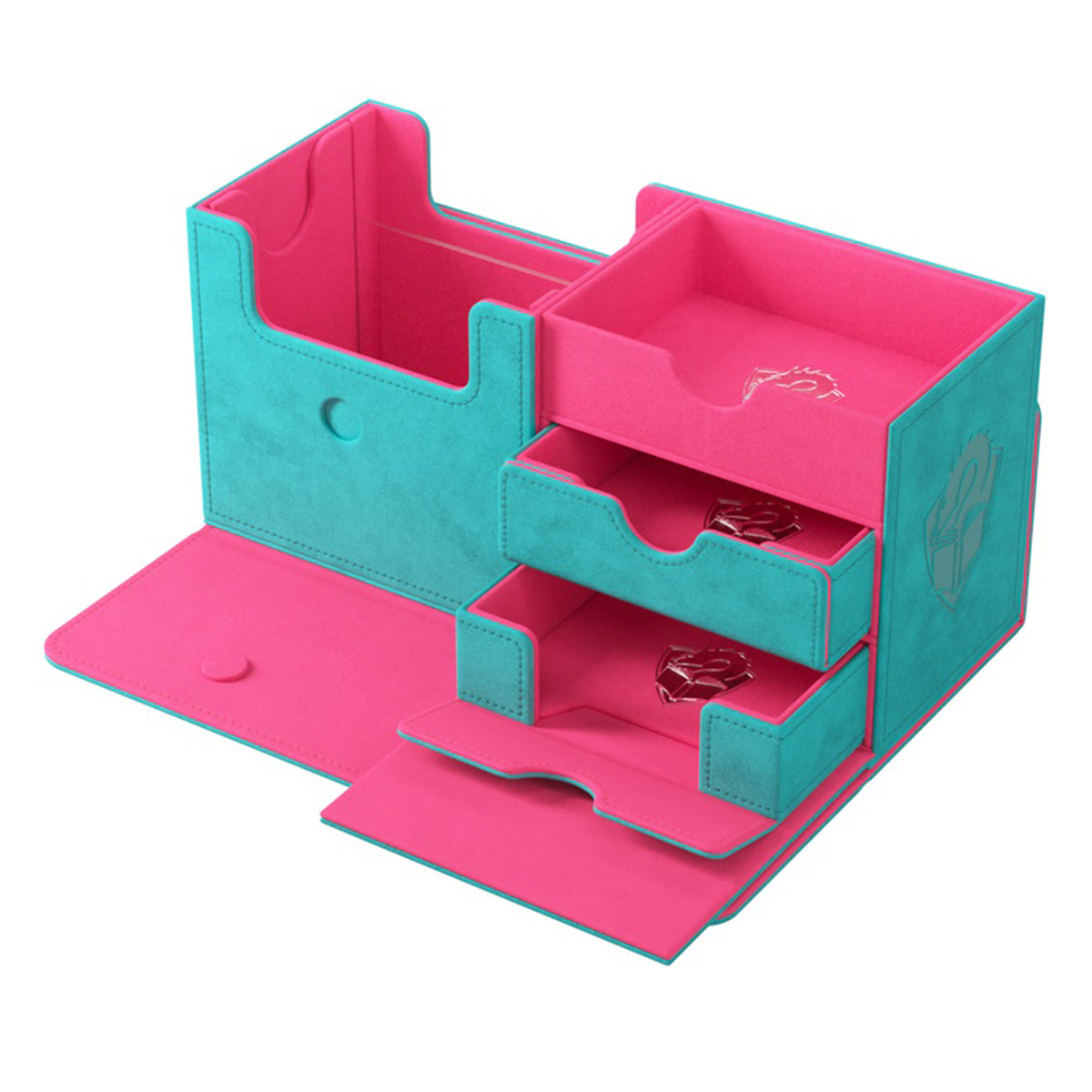 Gamegenic The Academic 133+ XL Tolarian Edition Deck Box Teal/Pink