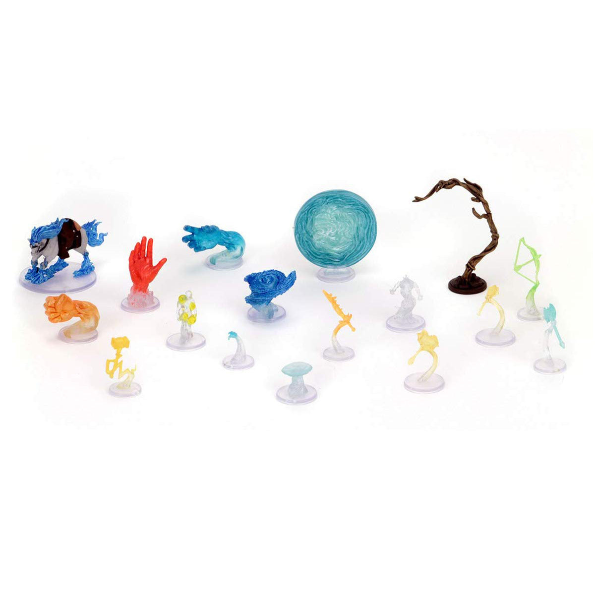 Dungeons & Dragons Spell Effects Arcane Fury & Divine Might Pre Painted Miniature Pack