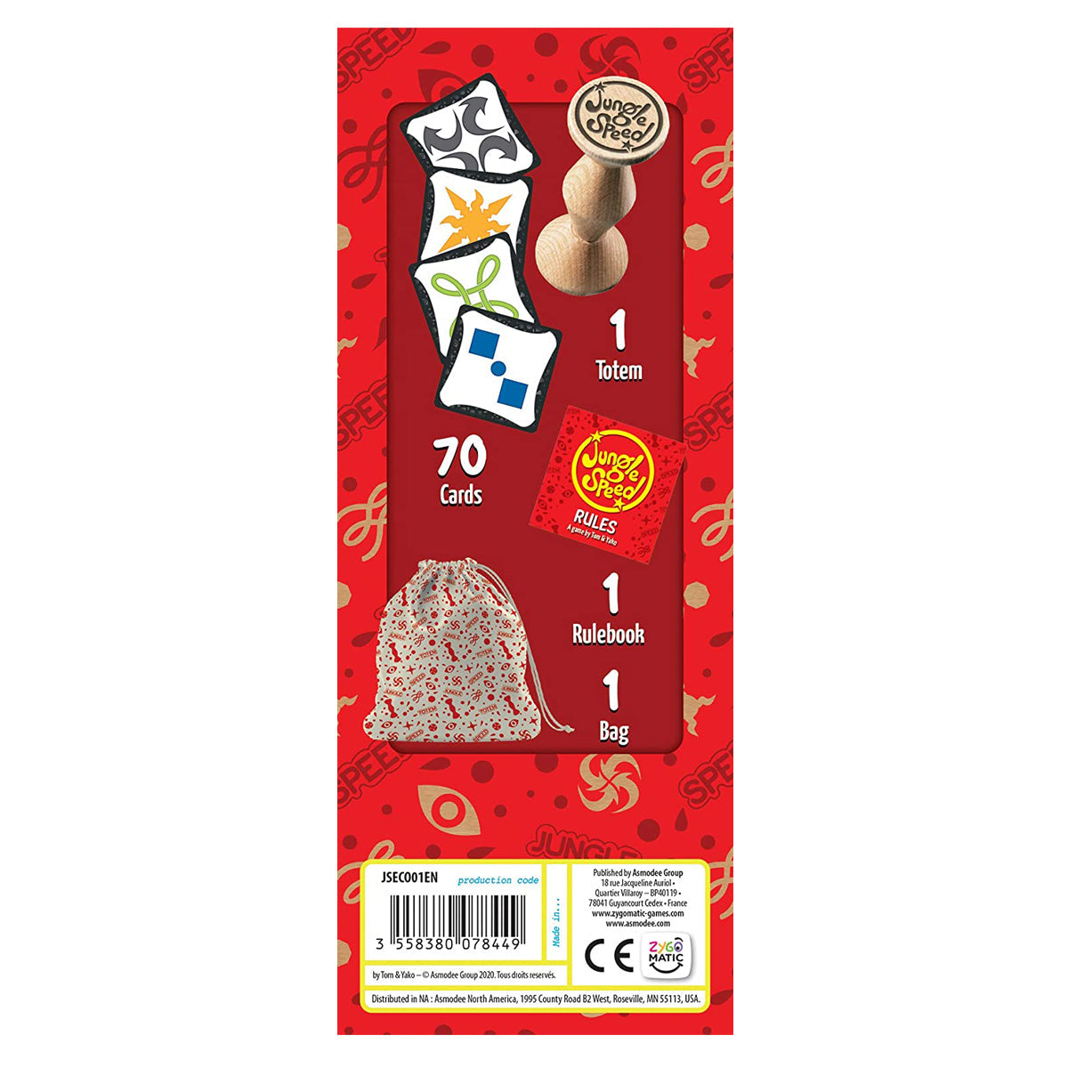 JUNGLE SPEED Family Game Party Game