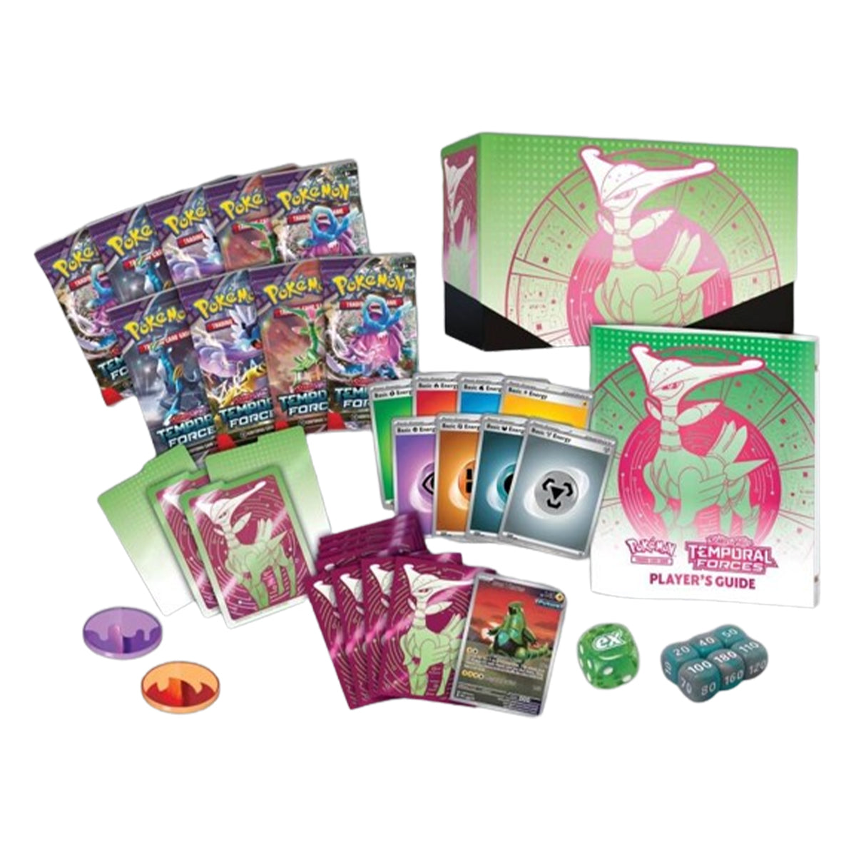 Scarlet & Violet Temporal Forces Elite Trainer Boxes (Pair) POKEMON TCG