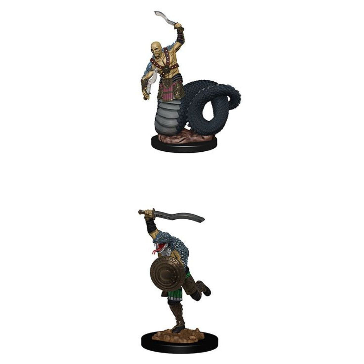 D&D Nolzurs Marvelous Unpainted Miniatures Yuan-Ti Malisons