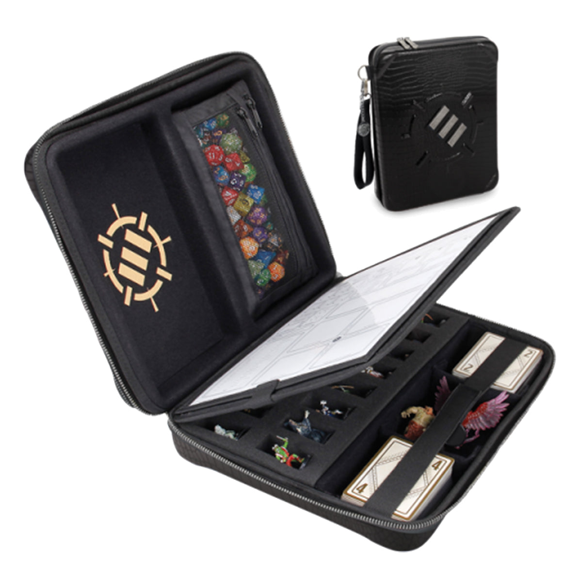 Enhance Tabletop Series - RPG Organizer Case - Black