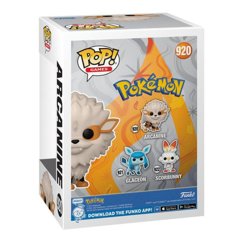 Pokemon - Arcanine Pop! Vinyl