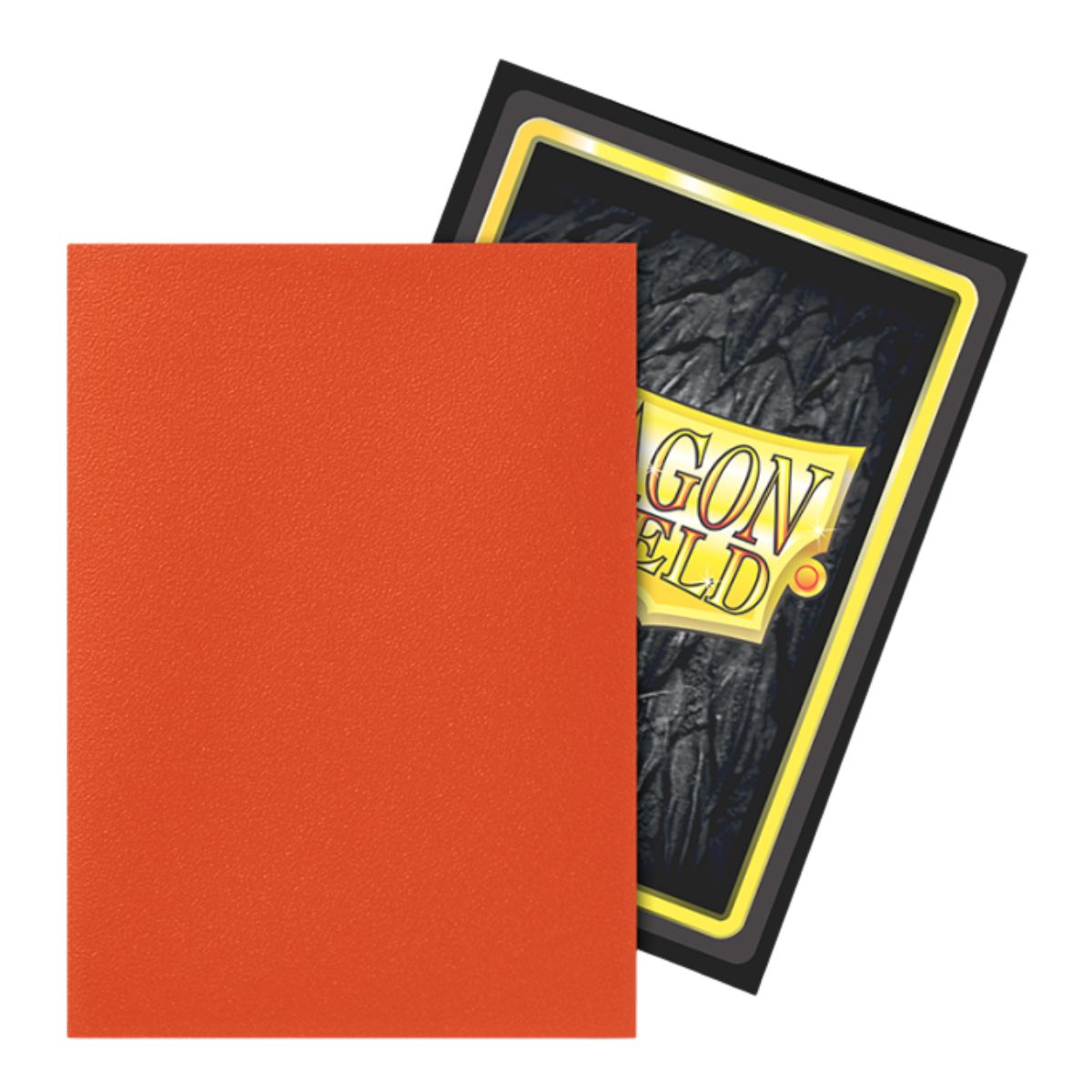 Dragon Shield Standard 100ct Dual Matte Ember Orange Sleeves 63x88mm