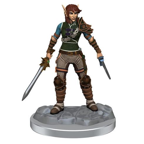 D&D Nolzurs Marvelous Miniatures Elf Rogue & Half-Elf Rogue Protege
