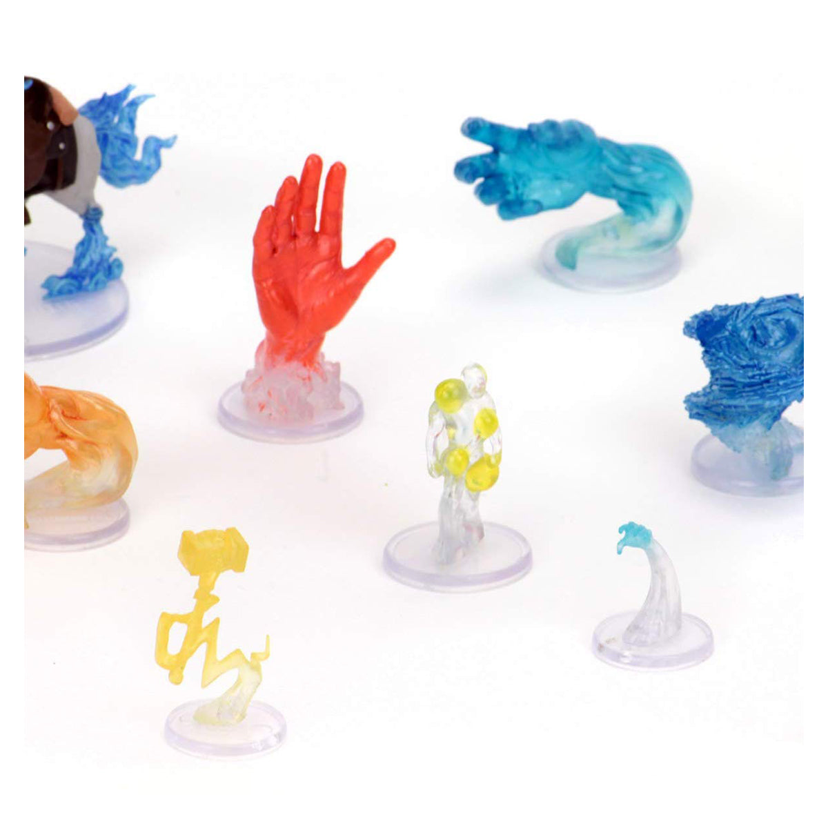 Dungeons & Dragons Spell Effects Arcane Fury & Divine Might Pre Painted Miniature Pack