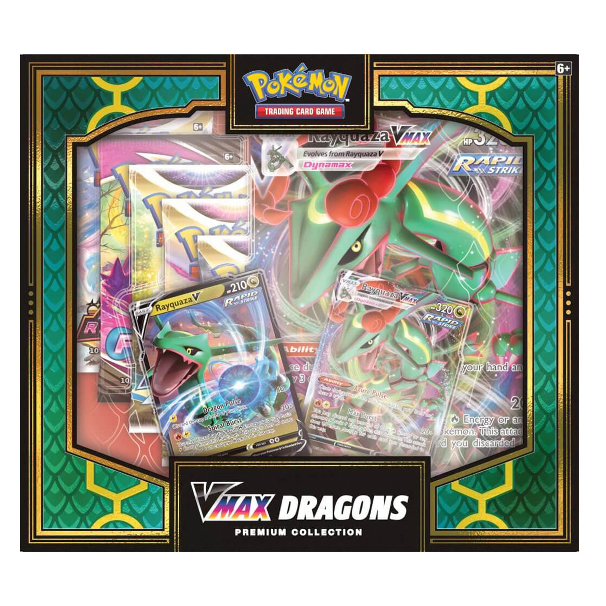 VMAX Double Dragon Premium Collection POKEMON TCG