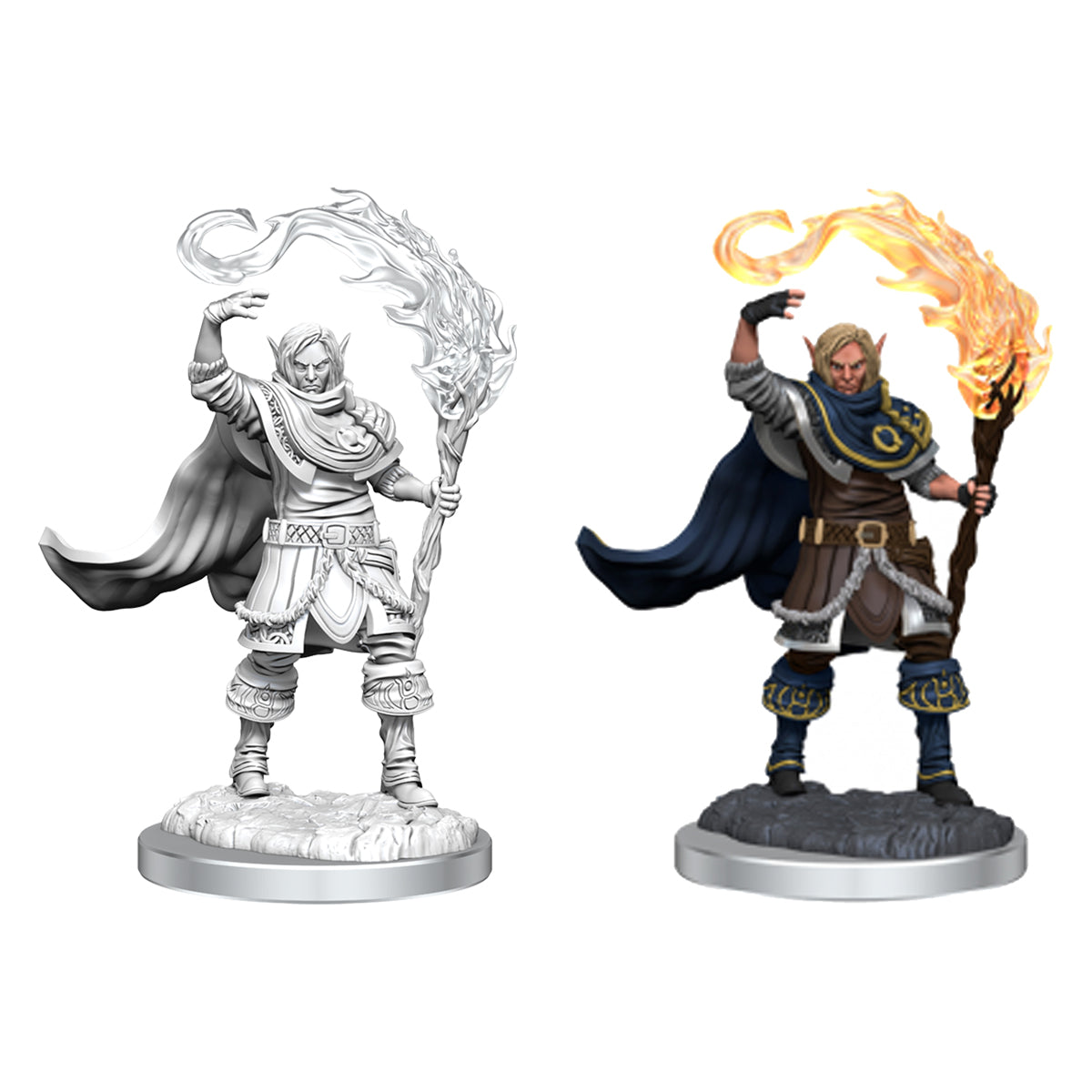 D&D Nolzurs Marvelous Unpainted Miniatures Elf Cleric Male