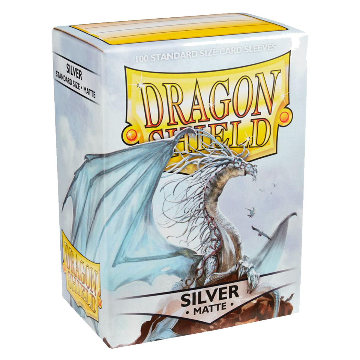 Dragon Shield Standard 100ct Matte Silver Sleeves 63x88mm