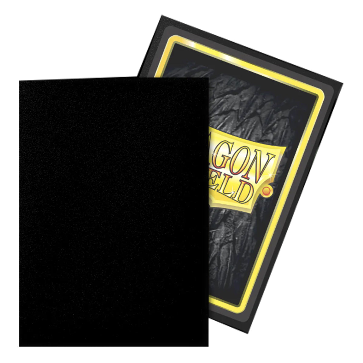 Dragon Shield Matte Black Standard Size Outer Sleeves