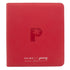 Collector's Series 12 Pocket Zip Trading Card Binder - RED