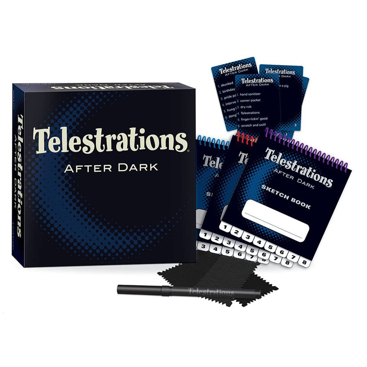 Telestrations After Dark Board Game Gameology Product