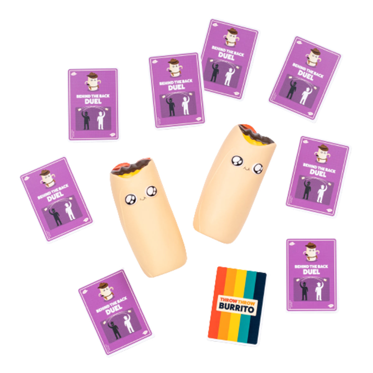 Asmodee Burrito Battle Pack: 2 Burrito Morbidi + 9 Carte Extra Per Throw Throw Burrito, Edizione Italiana