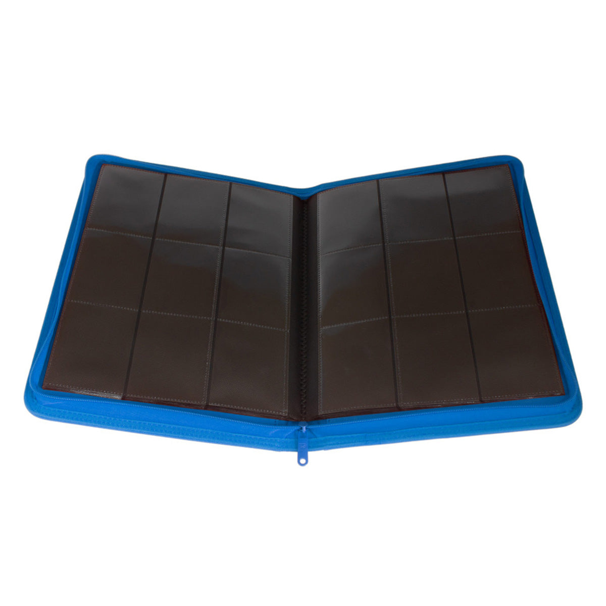 STEALTH 9 Pocket Zip Trading Card Binder - BLUE