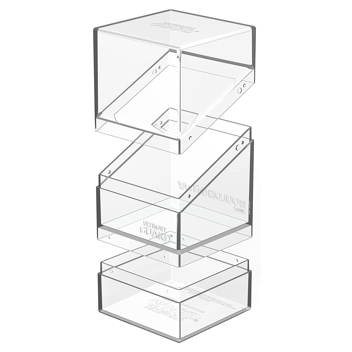Ultimate Guard Boulder n Tray 100+ Clear Deck Box