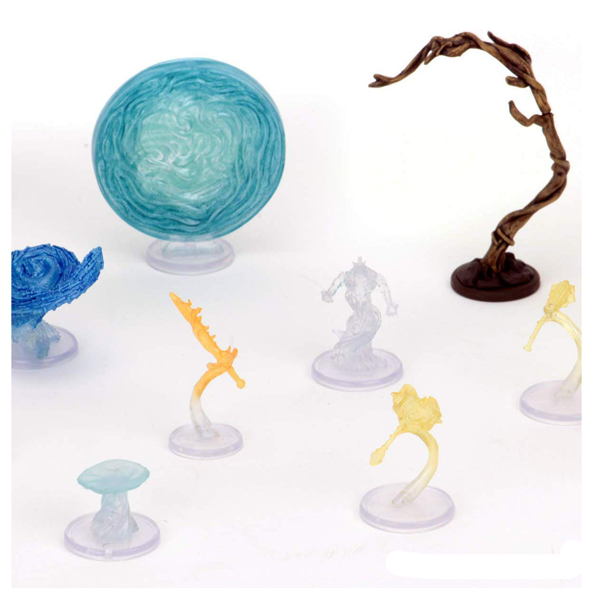 Dungeons & Dragons Spell Effects Arcane Fury & Divine Might Pre Painted Miniature Pack