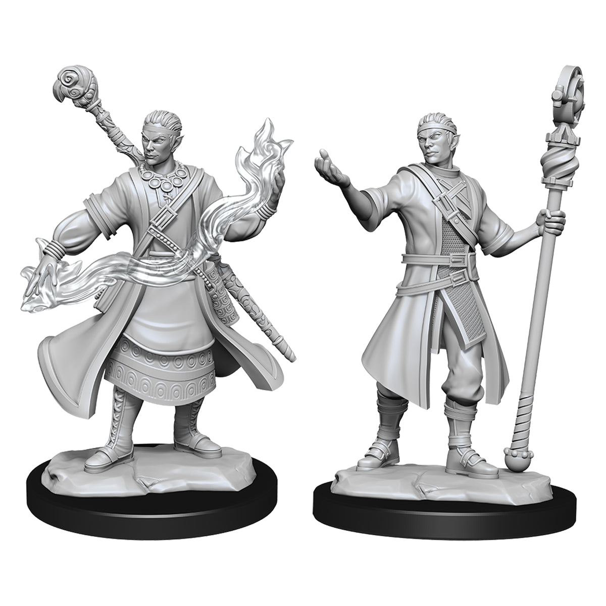 D&D Nolzurs Marvelous Unpainted Miniatures Half-Elf Wizard Male