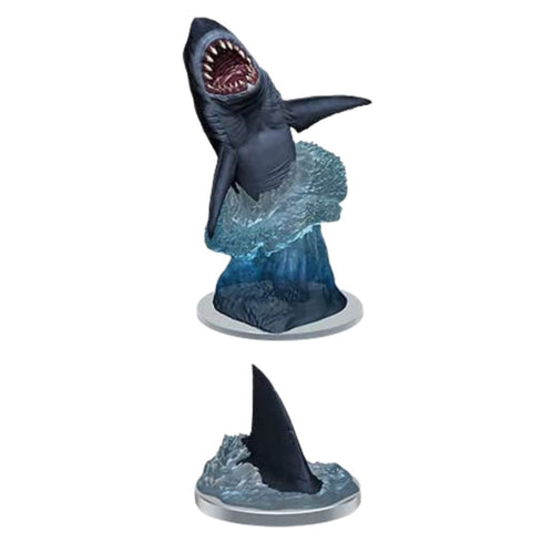 WizKids Deep Cuts Unpainted Miniatures Shark