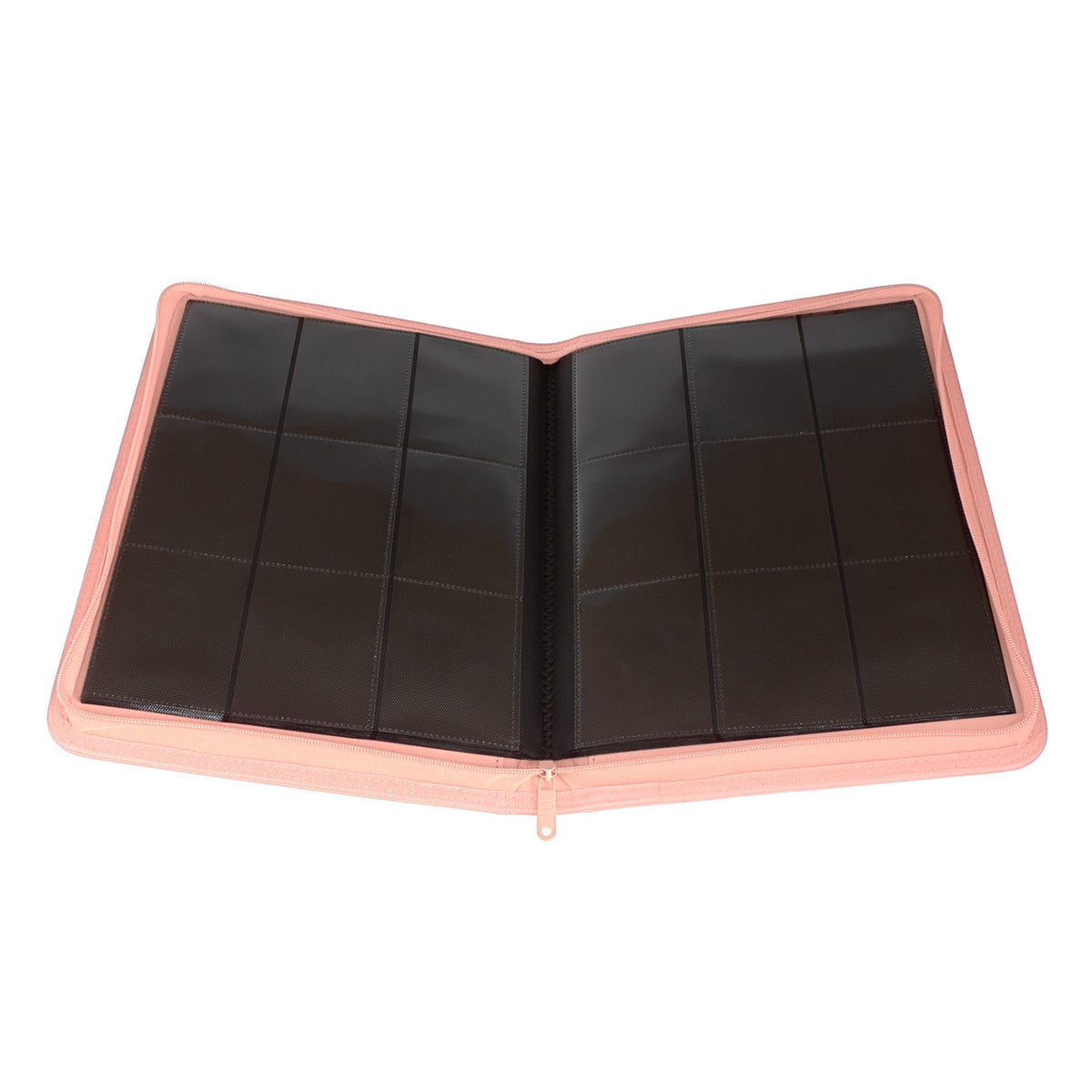 STEALTH 9 Pocket Zip Trading Card Binder - PINK