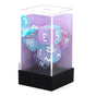 Chessex  CHX 27545 Nebula Polyhedral Wisteria/White Luminary 7-Die Set