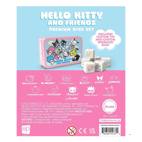 Premium Dice Set: Hello Kitty and Friends