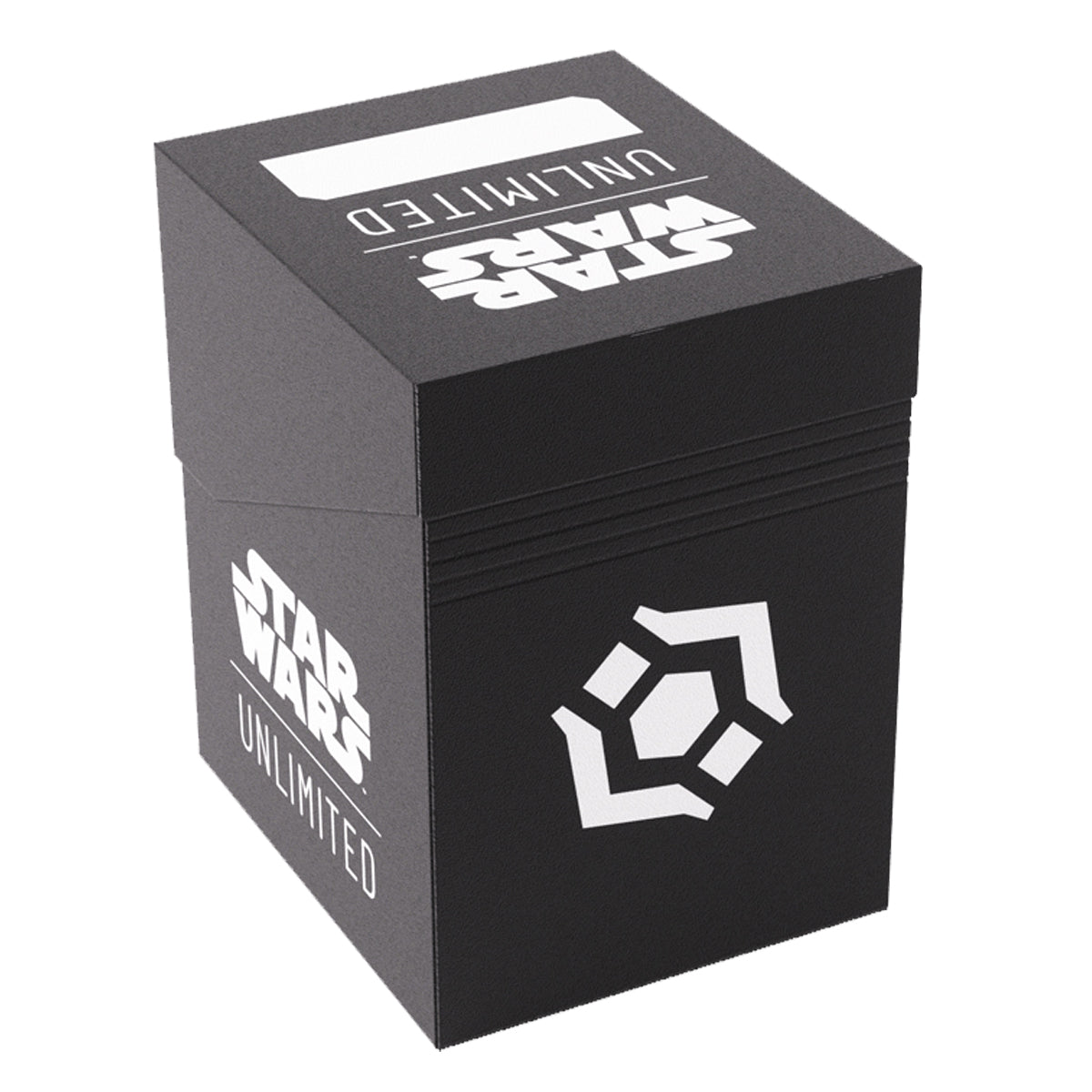 Gamegenic Star Wars Unlimited Soft Crate Deck Box - Black/White
