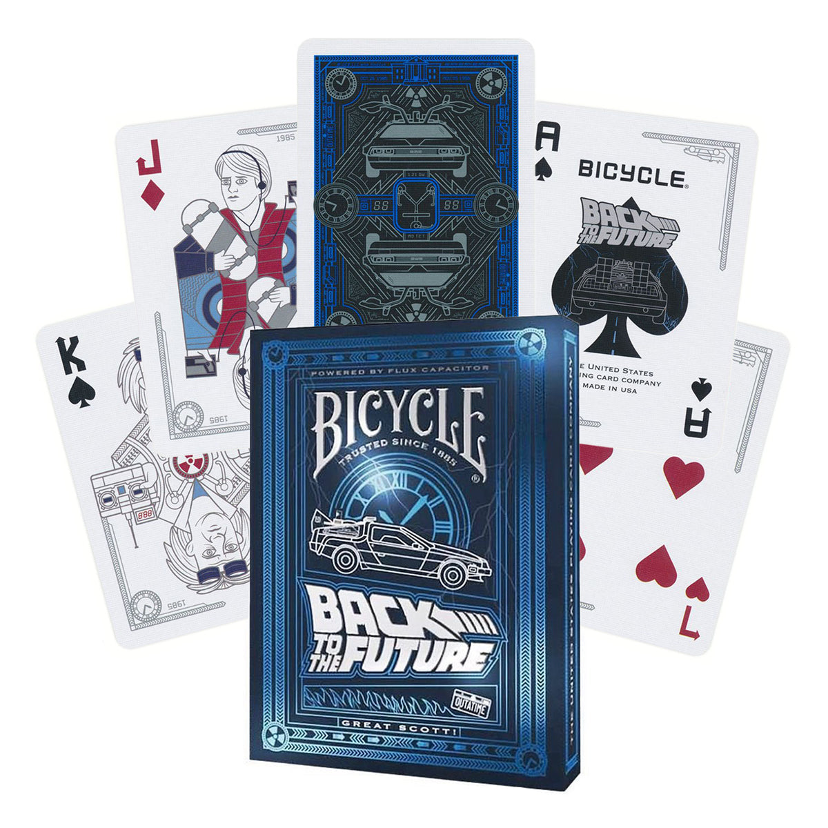 Bicycle Back to the Future Playing Cards