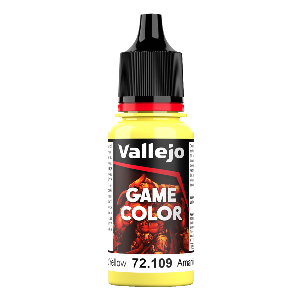 Vallejo Game Colour Toxic Yellow 18ml (72.109)