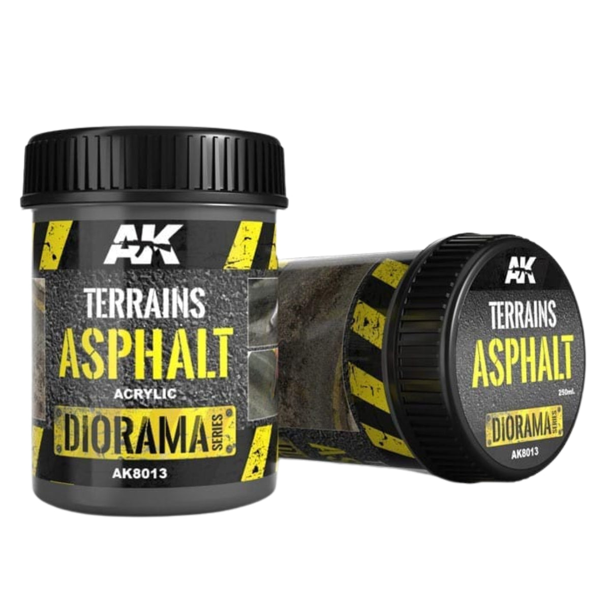 AK Interactive Dioramas - Terrains Asphalt 250ml