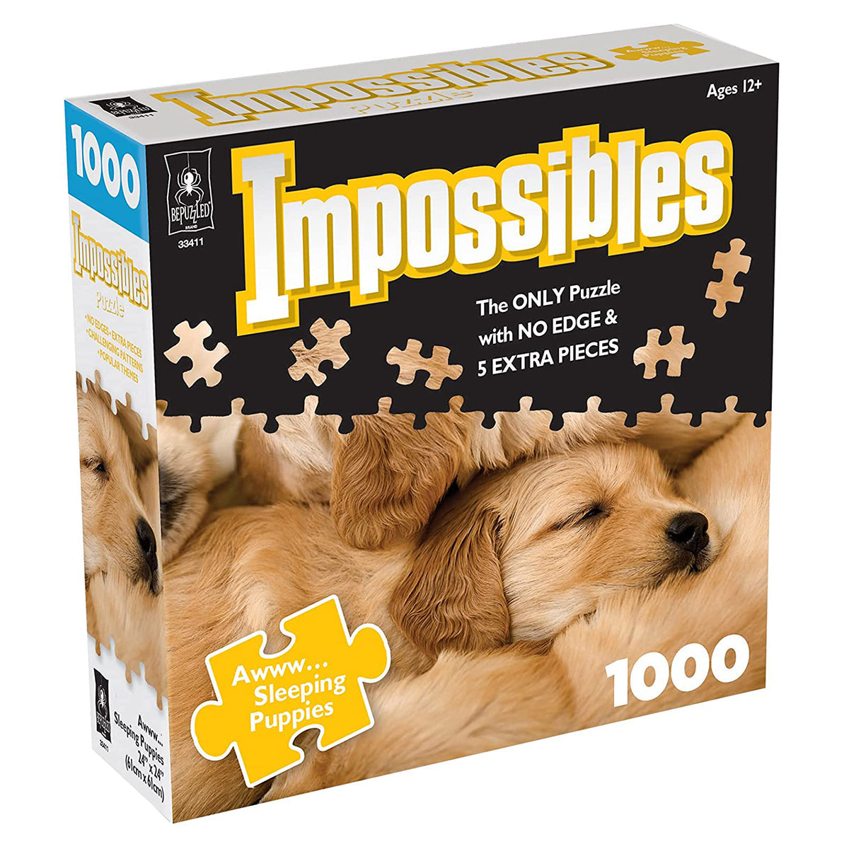 Impossibles 1000pc - Aww... Sleeping Puppies