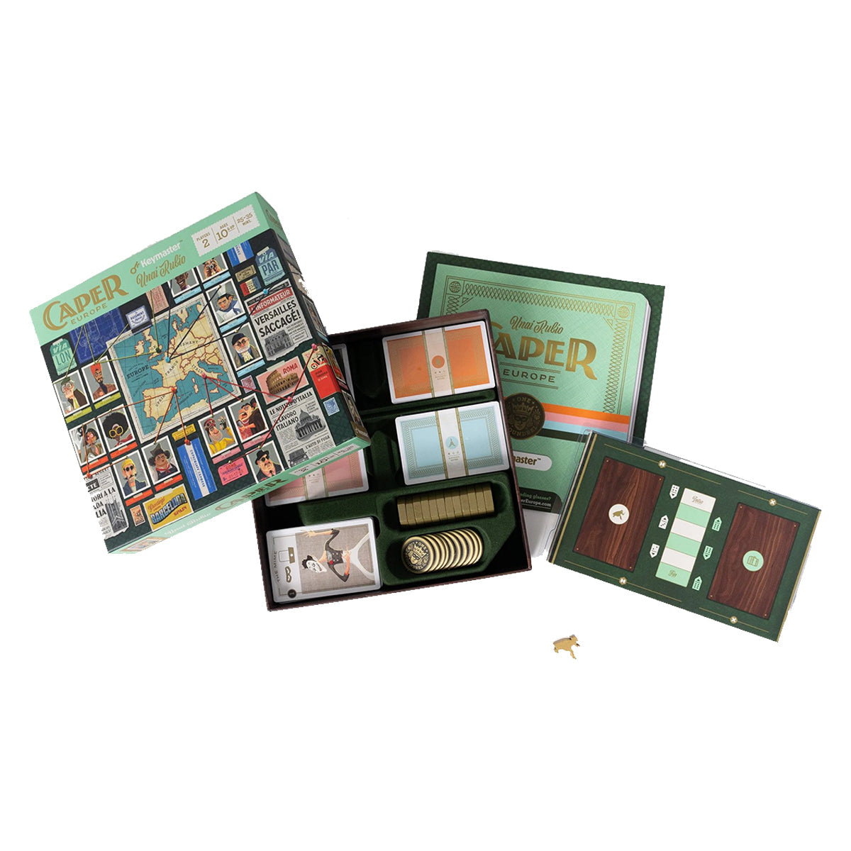 Caper Europe Board Game Gameology