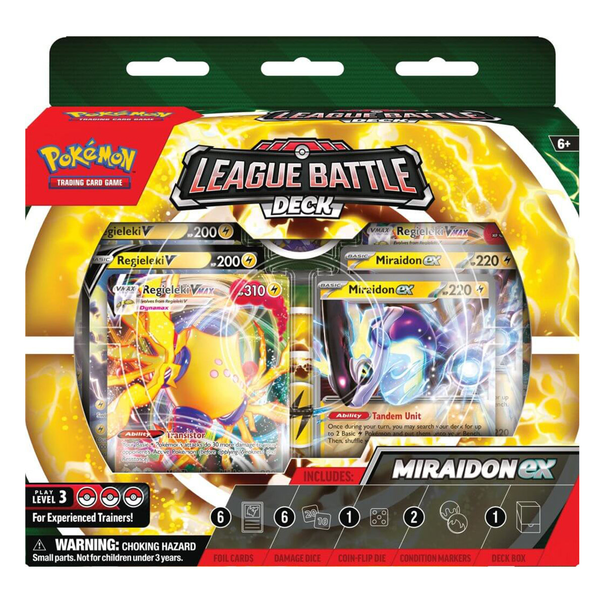 League Battle Deck: Miraidon ex POKEMON TCG