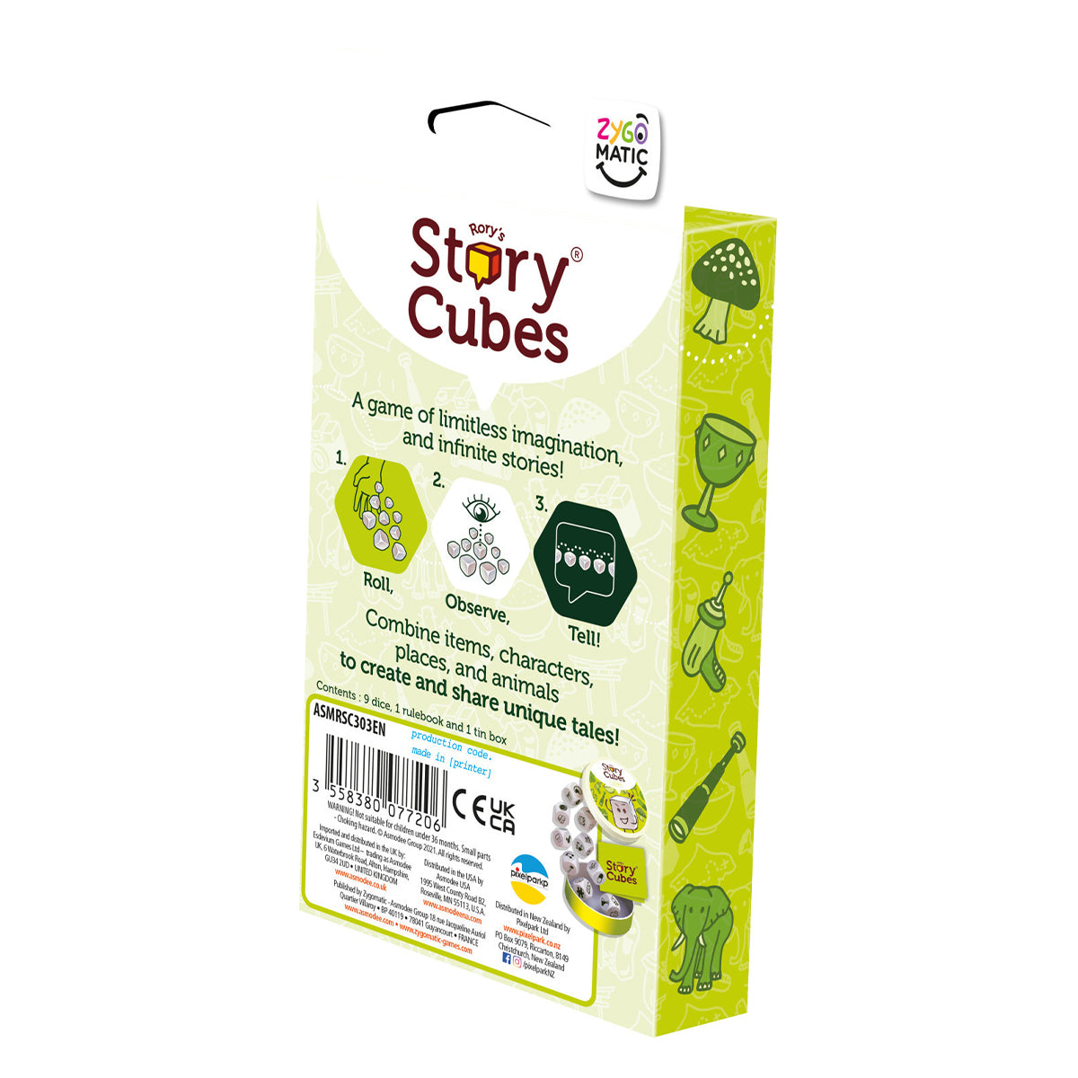 Rory's Story Cubes Voyages Blister Pack