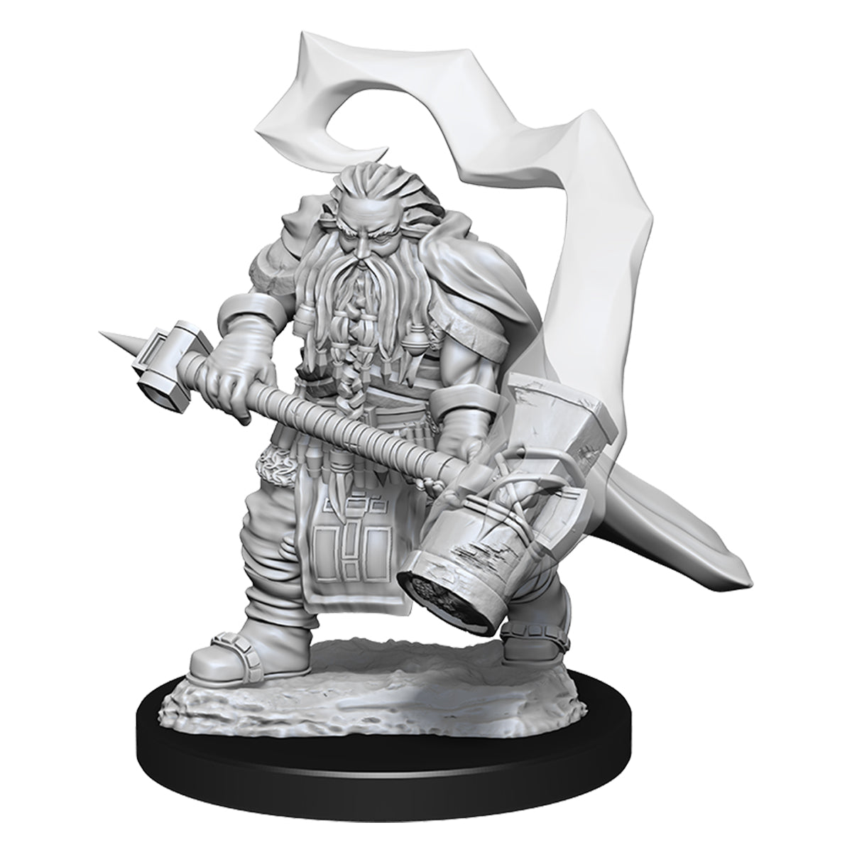 D&D Nolzurs Marvelous Unpainted Miniatures Dwarf Cleric Male