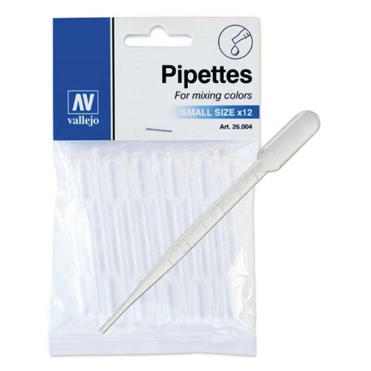 Vallejo Accessories - Pipettes Small Size 12x1ml