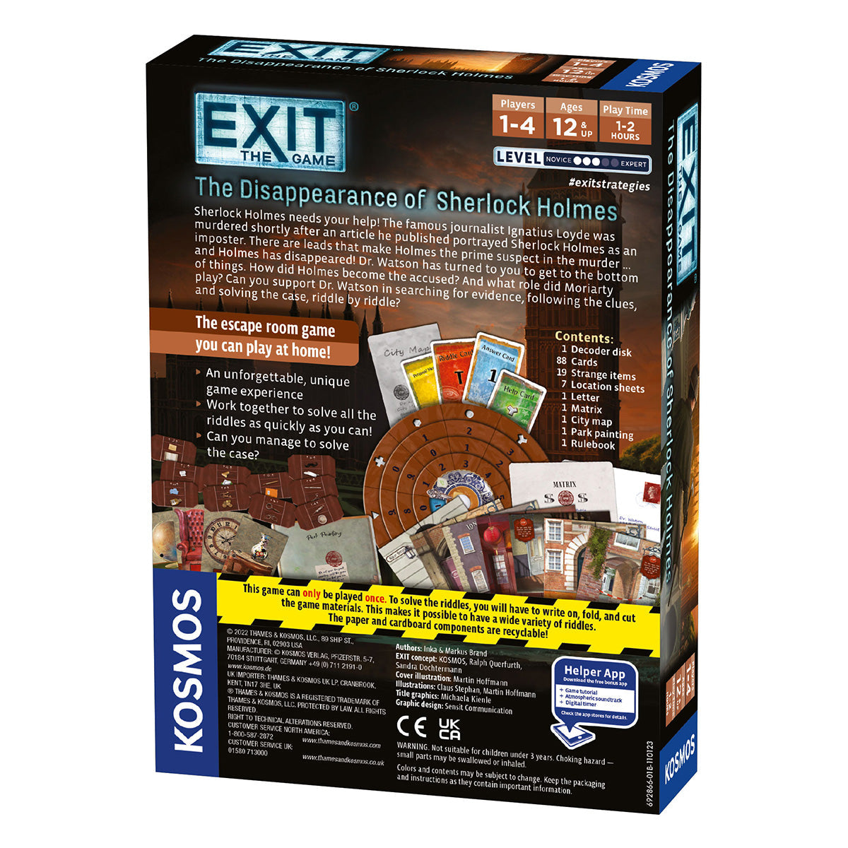 Exit The Disappearance of Sherlock Holmes
