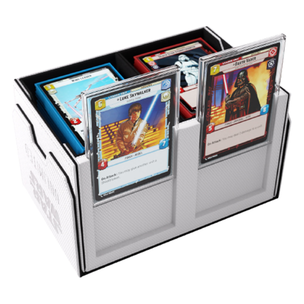 Gamegenic Star Wars Unlimited Double Deck Pod - White/Black