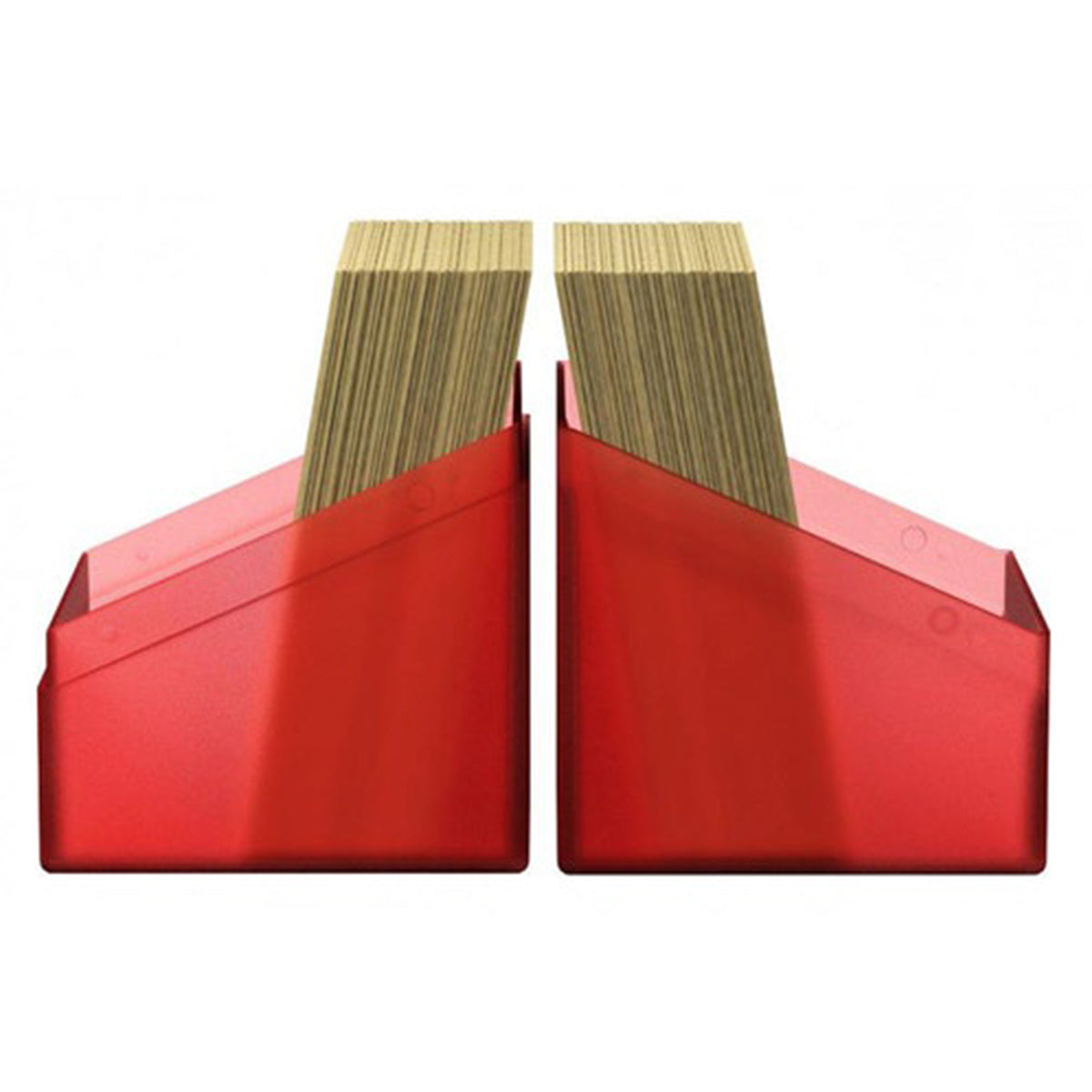 Ultimate Guard Boulder Deck Case 100+ Standard Size Ruby Deck Box