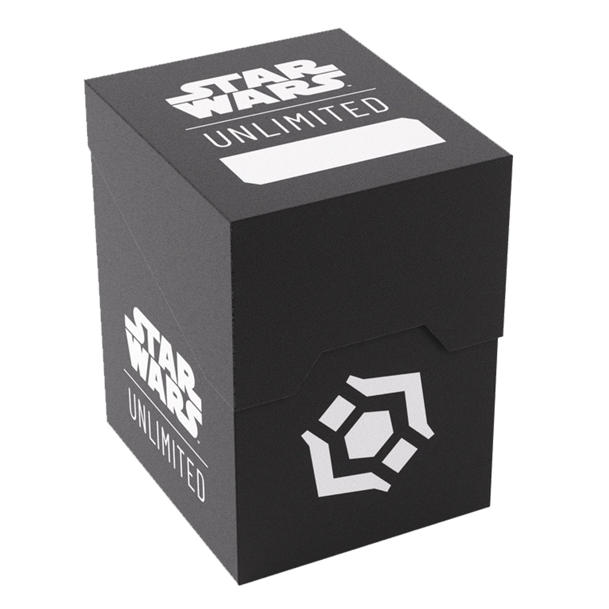 Gamegenic Star Wars Unlimited Soft Crate Deck Box - Black/White