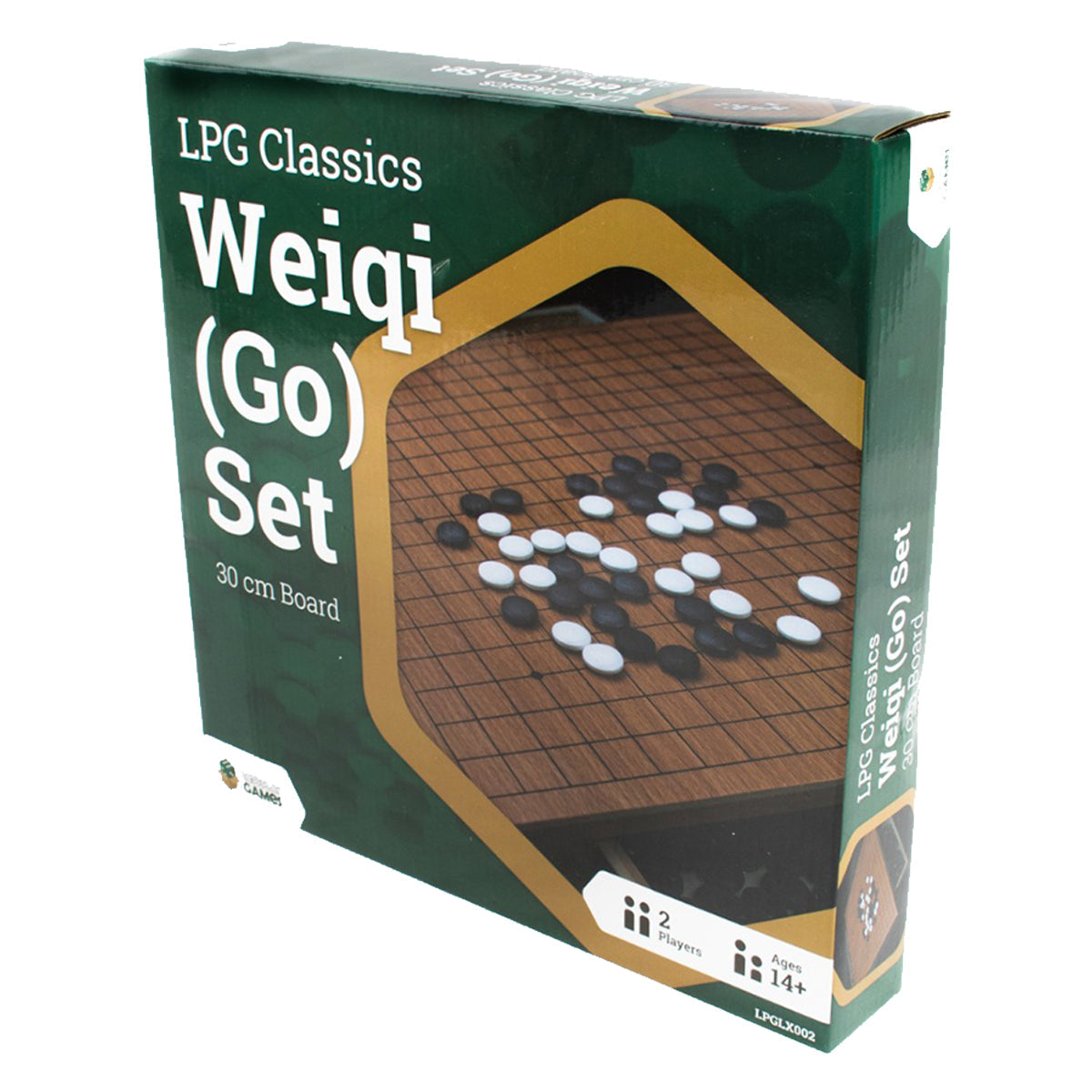 LPG Wooden Weiqi / Go Set - 30 cm Board with Drawers
